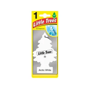 Ароматизатор в автомобіль Wunder Baum Little Trees Arctic White Освіжувач повітря Ялинка Сухий Листочок 5г