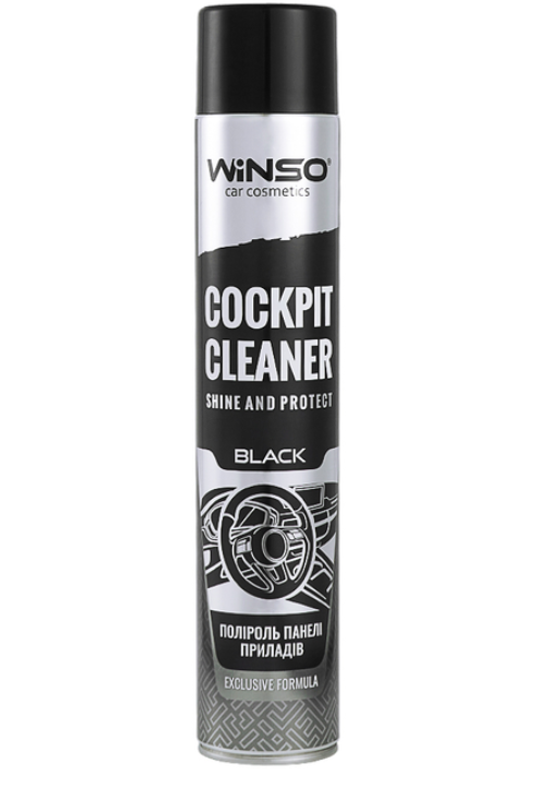 Поліроль для пластику Winso 870610 Exclusive Black 750 мл
