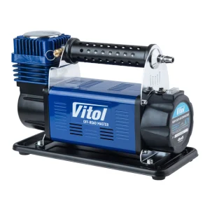Автомобільний компресор Vitol K-71 OFF ROAD MASTER 160л/хв, шланг 7,5м, від клем
