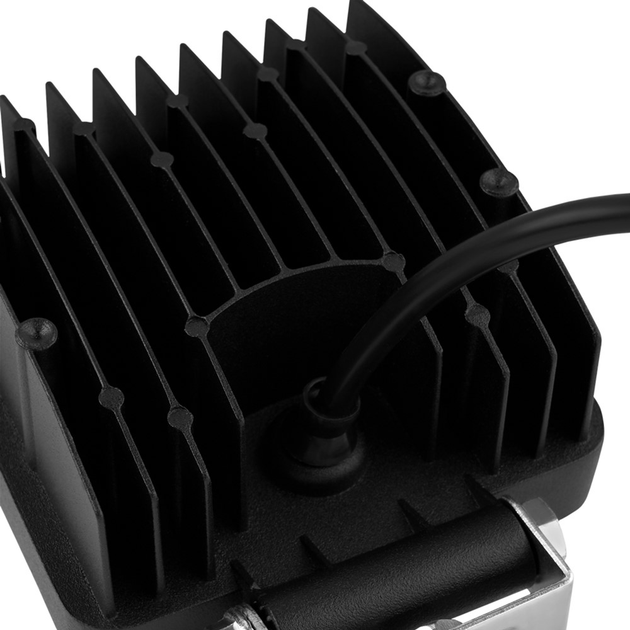 Фара світлодіодна Brevia 10-30V, 48W (16x3W), 3520Lm, EPISTAR WHITE, SPOT 1 шт (10652QSX1) - Зображення 6