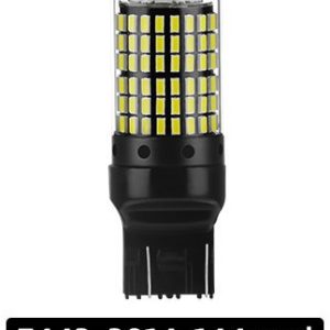 LED лампа W21/5W (7443) T20 12V біла canbus (144smd)