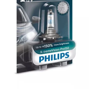 Галогенова лампа PHILIPS 12972XVPB1 H7 55W 12V X-tremeVision Pro150 +150% B1