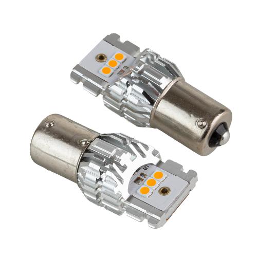 Лампа PULSO/габаритні/LED 1156/BAU15s/6SMD-2835/9-32v/1050lm (для поворотників) - Зображення 4