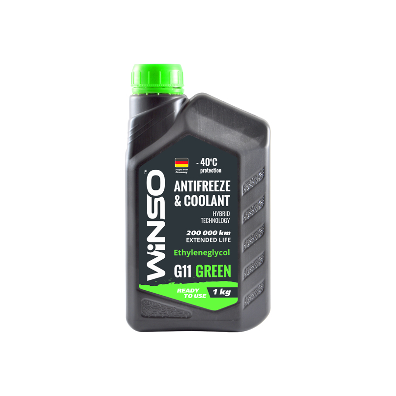Антифриз ANTIFREEZE & COOLANT WINSO GREEN G11 1кг