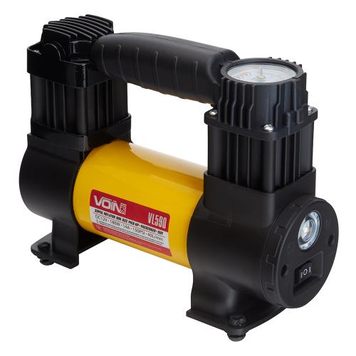 Компресор автомобільний "VOIN" VL-590 150psi/15Amp/40л/прикур./ліхтар - Зображення 4