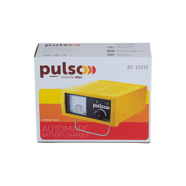 Зарядний пристрій Pulso 12 B/0.4-15 A/5-150AHR/імпульсний (BC-12015) - Зображення 7