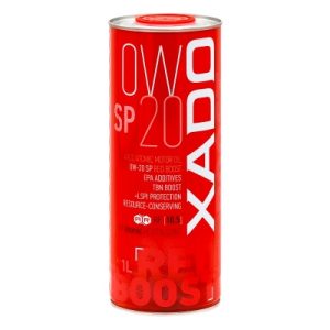 Моторна олива XADO Atomic Oil 0W-20 SP RED BOOST синтетична 1л.