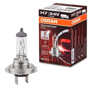 Галогенна лампа Osram H7 24V 70W 64215TSP FS Truckstar PRO +120%