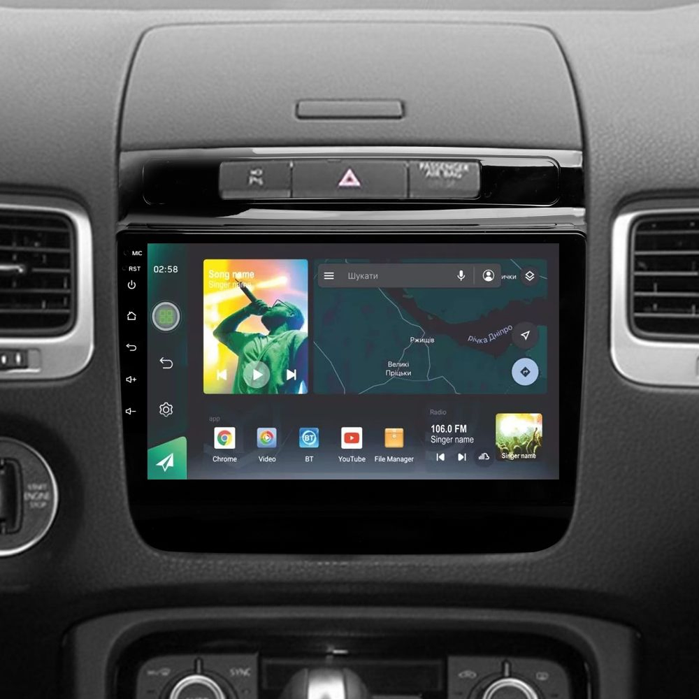 Штатна магнітола Sigma X9464 4+64 Gb Volkswagen Touareg FL NF 2010-2018 (A) 9" - Зображення 3