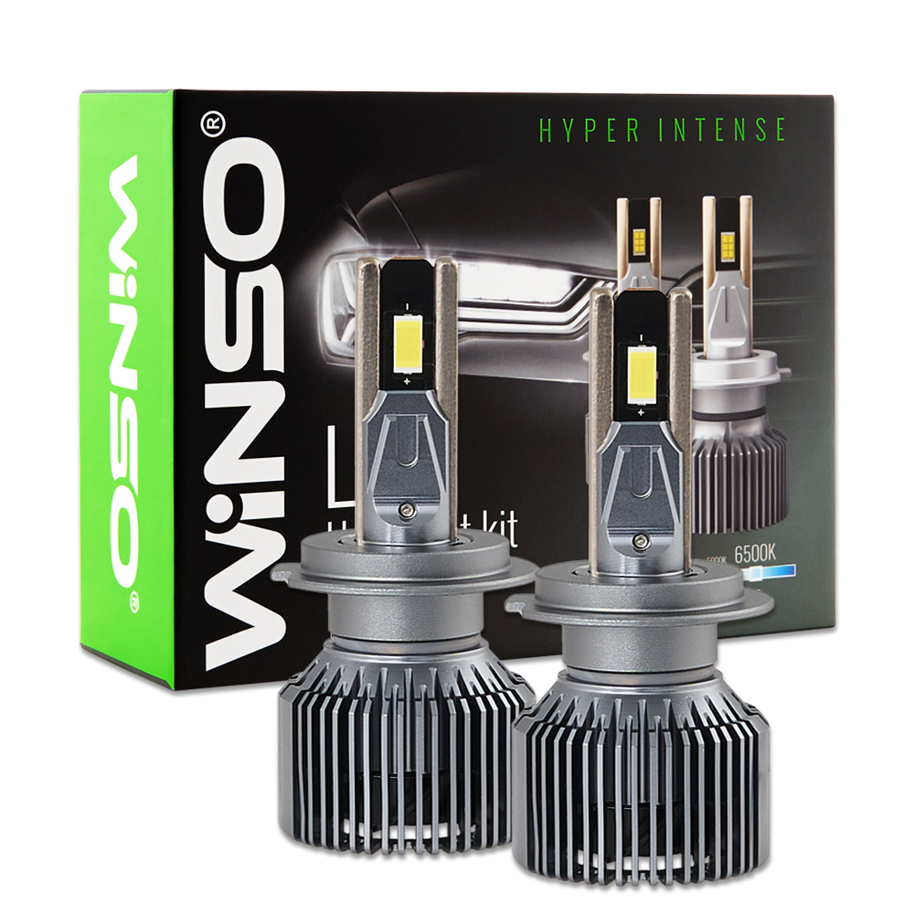 Автолампа Winso LED H7 12/24V, 130Вт, 11000Лм, 6500K, CSP3570