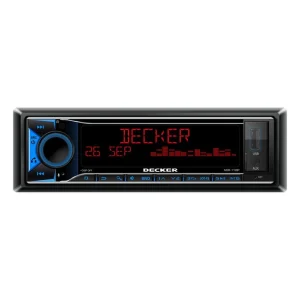Автомагнітола 1DIN Decker MDR-112 BT