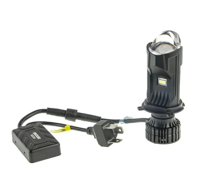 Led світлодіодні міні лінзи Bi-LED DECKER LED GL-01 H4 PRO 6000k 55w 8000Lm 9-32v - Зображення 2