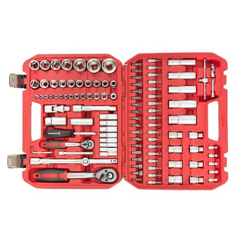 INTERTOOL ET-9108 Набір інструментів 1/2" & 1/4" 110од (ET-6108SP) - Зображення 2