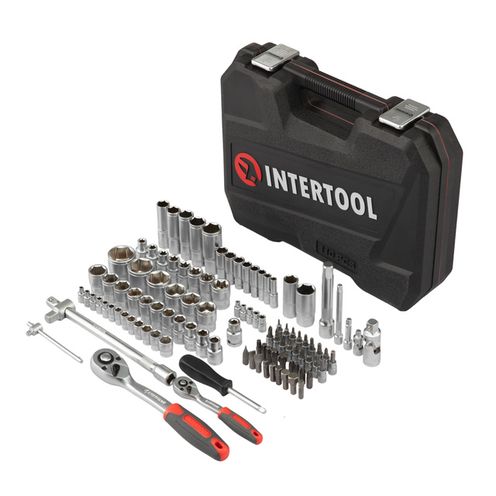 INTERTOOL ET-9108 Набір інструментів 1/2" & 1/4" 110од (ET-6108SP) - Зображення 3