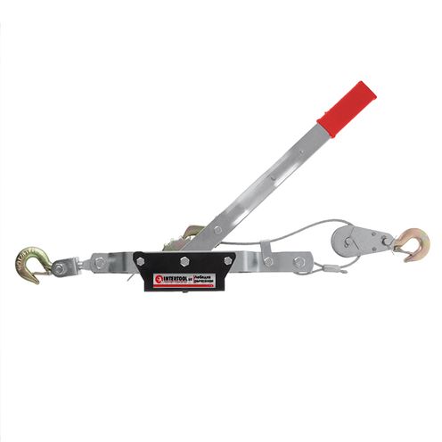 INTERTOOL GT1444 Лебідка важільна, тягове зусилля 4 т, трос 2,50 м × 5,5 мм, робоча довжина троса 1,2 м - Зображення 2