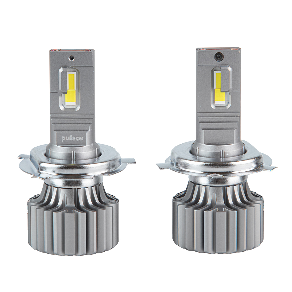 Лампи PULSO N1-H4-H/L/LED-chips OEM PHILIPS Flip chip/9-16V/2*70W/8500Lm/6500K - Зображення 5