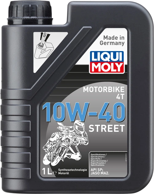Моторна олива Liqui Moly Motorbike 4T Street 10W-40 1 л (1521)