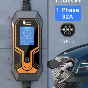 Зарядний пристрій для електромобілів Feyree 7KW 32A, Type 2