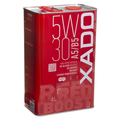 Моторна олива XADO Atomic Oil 5W-30 A5/B5 RED BOOST синтетична