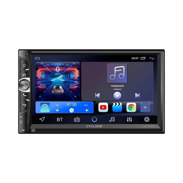 Автомагнітола 2Din Cyclone MP-7082A 2x32Gb WIFI Bluetooth 7